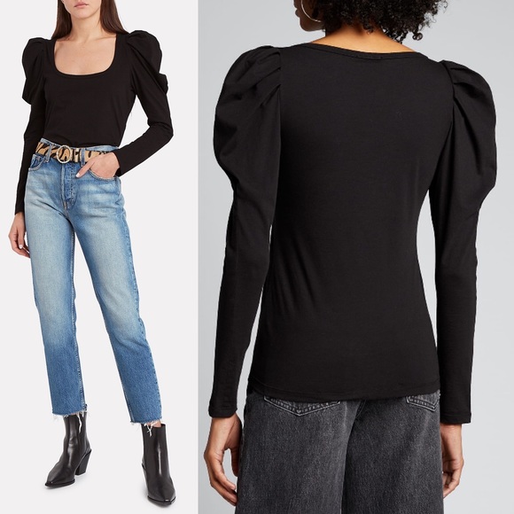 A.L.C. Tops - NWOT A.P.C. Sewell Puff Sleeve Top